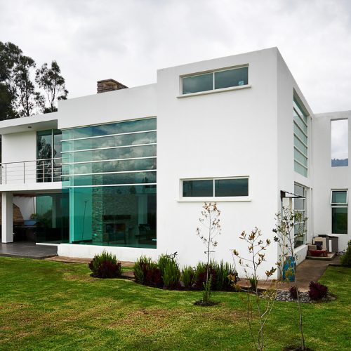 Modern glass home Chennai